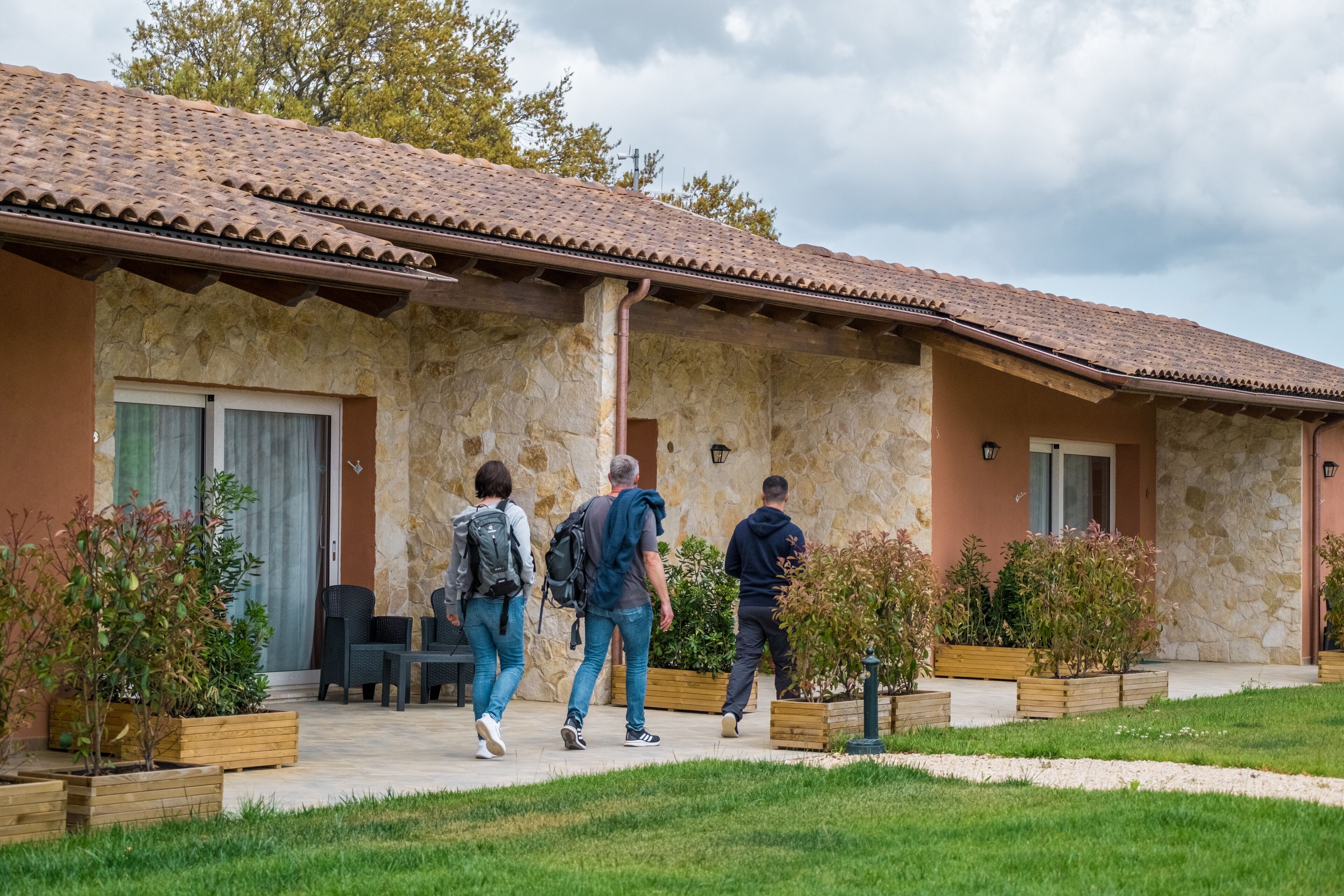 Deluxe Room, 1 King Bed, Non Smoking, Vineyard View | Courtyard view