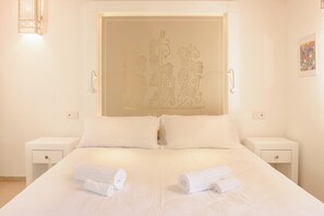 Habitació superior | Llençols italians de la marca Frette i roba de llit d'alta qualitat 