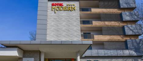 Fassade der Unterkunft