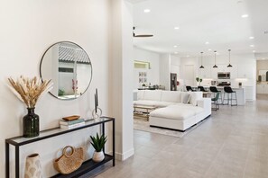 TV connectée, cheminée