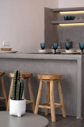 Private kitchen - AquaLung Suites (Santorini)