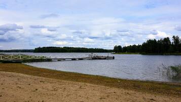 Accommodatie ligt op het strand, beachvolleybal