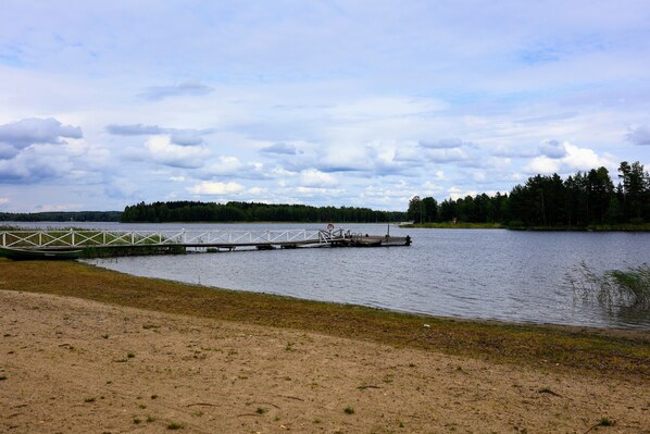 Plage, beach-volley