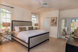 5 bedrooms, iron/ironing board, travel crib, WiFi