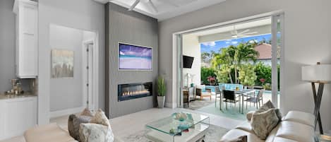 TV, stereo, offices