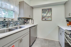 House (3 Bedrooms) | Interior - Game Room & Deck: Tybee Island Beach House (Tybee Island)