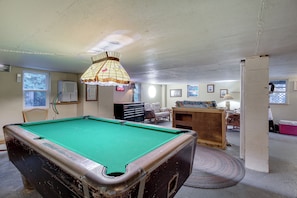 Interior - Game Room & Deck: Tybee Island Beach House (Tybee Island)