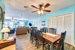 House (2 Bedrooms) | Interior - Dock & Bay Access: Rockport Home on Canal (Rockport)