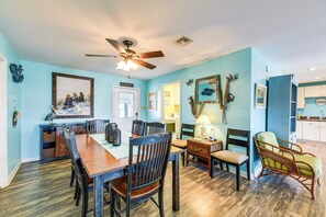 House (2 Bedrooms) | Interior - Dock & Bay Access: Rockport Home on Canal (Rockport)