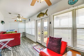 House (2 Bedrooms) | Interior - Dock & Bay Access: Rockport Home on Canal (Rockport)