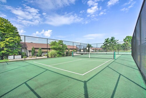 Lakefront Dewittville Condo With Private Deck!