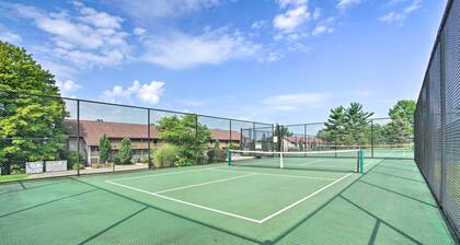 Lakefront Dewittville Condo With Private Deck!