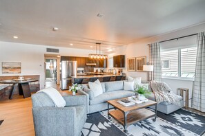 Fireplace - Downtown Winter Park Condo w/ Free Bus to Ski Base (Winter Park)