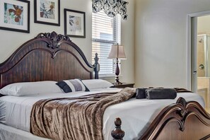 9 dormitorios, escritorio, tabla de planchar con plancha y wifi