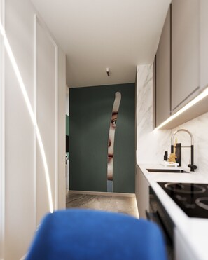 Microwave, oven, stovetop, dishwasher - LADY L - sea view studio (Dubrovnik)