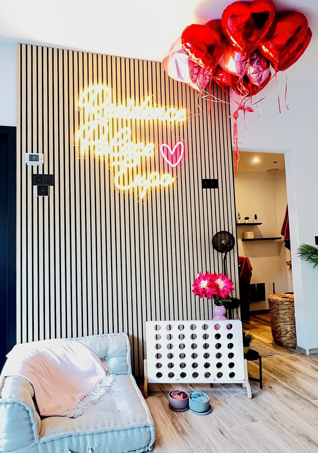 奢华双人房 | 遮光窗帘、隔音、熨斗/熨衣板、免费 WiFi