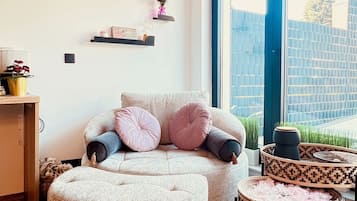 Habitación de lujo doble | Zona de estar