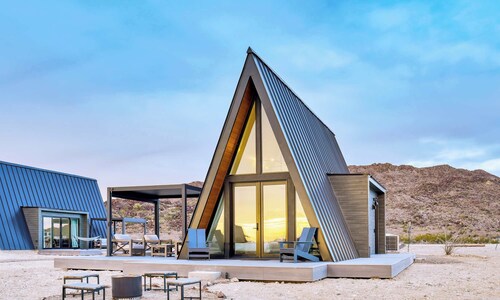 Stardust Big Bend Luxury A-Frame#9 with a fab view