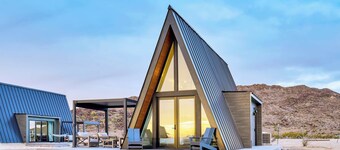 Stardust Big Bend Luxury A-Frame#9 with a fab view