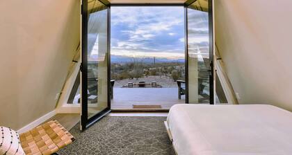 Stardust Big Bend Luxury A-Frame#3 with a fab view