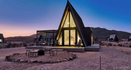 Stardust Big Bend Luxury A-Frame#1 with a fab view