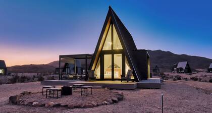 Stardust Big Bend Luxury A-Frame#1 with a fab view