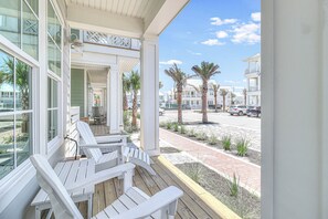 Terrace/patio - Stunning Beach Home w/ Tower + Amenity Access@Cinnamon Shore South (Port Aransas)