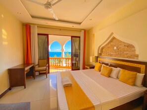 Memory-foam beds, laptop workspace, free WiFi - Shanzu Oceanfront Apartments and Suites (Mombasa)
