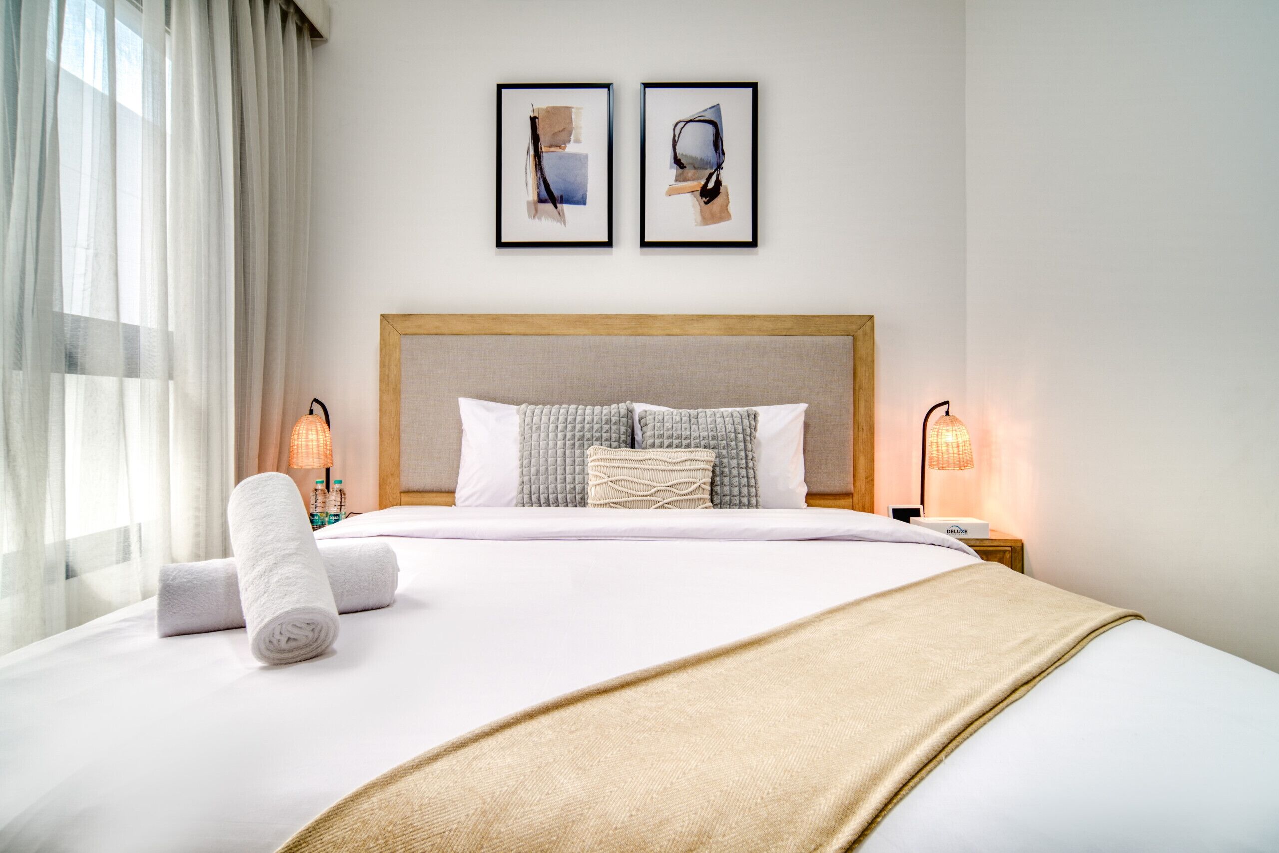 5 bedrooms, in-room safe, iron/ironing board, free WiFi