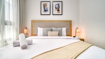 5 bedrooms, in-room safe, iron/ironing board, free WiFi