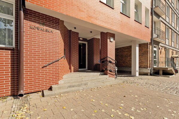 Overnatningsstedets indgangsparti