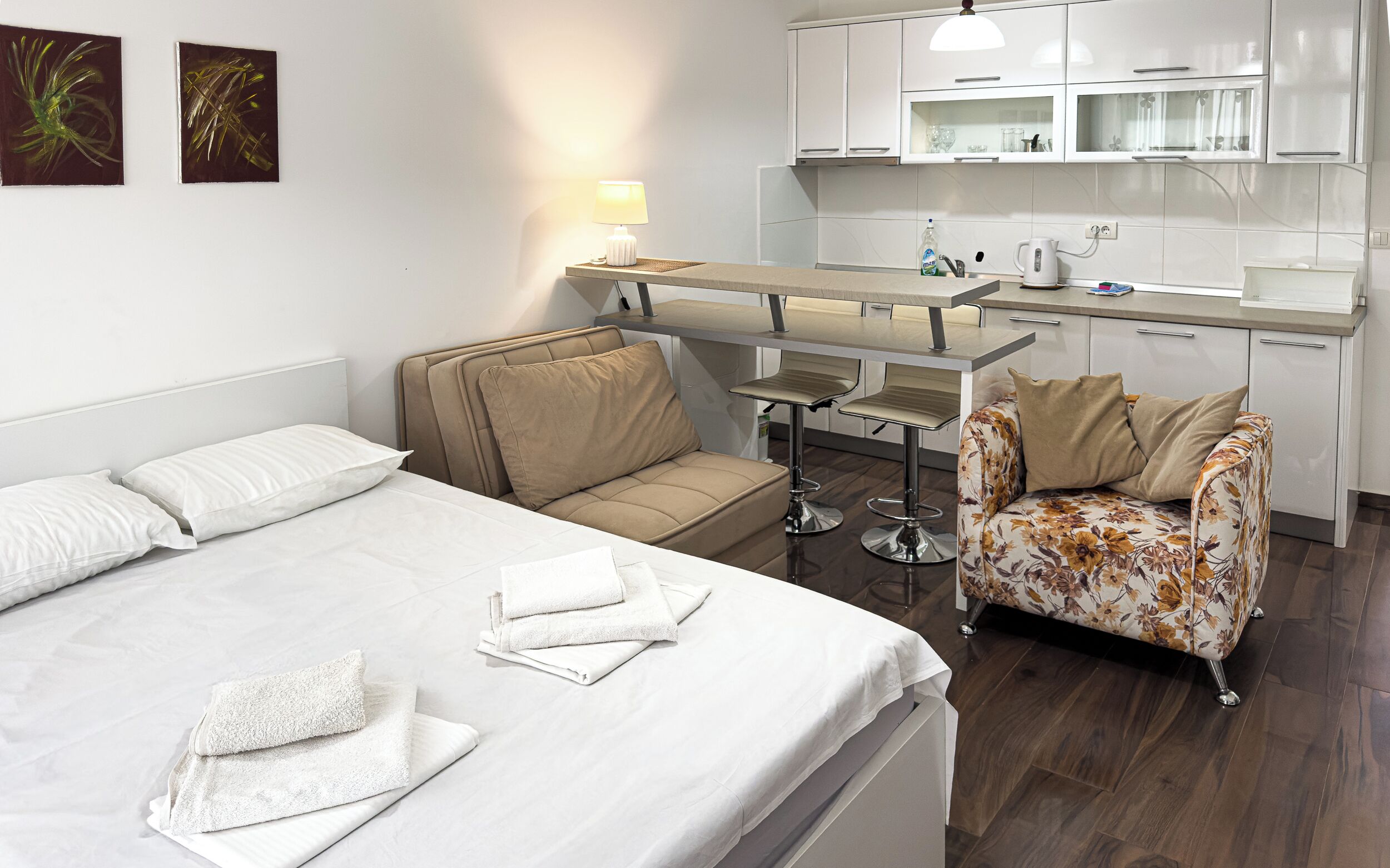 32-inch LCD TV with satellite channels