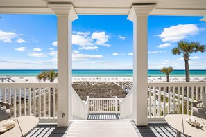 Property grounds - Gulf Front Home with Pool Access, Bikes and LSV (Panama City Beach)