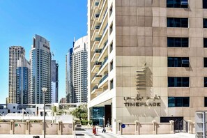 Standard Apartment, 1 Queen Bed | Living area - Budget 1BR Apt in Marina  -Time (Dubai)