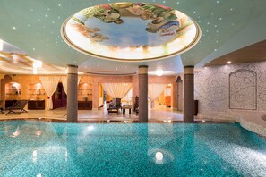 Piscine couverte, piscine chauffée