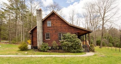 Log Cabin at the Goat Sanctuary