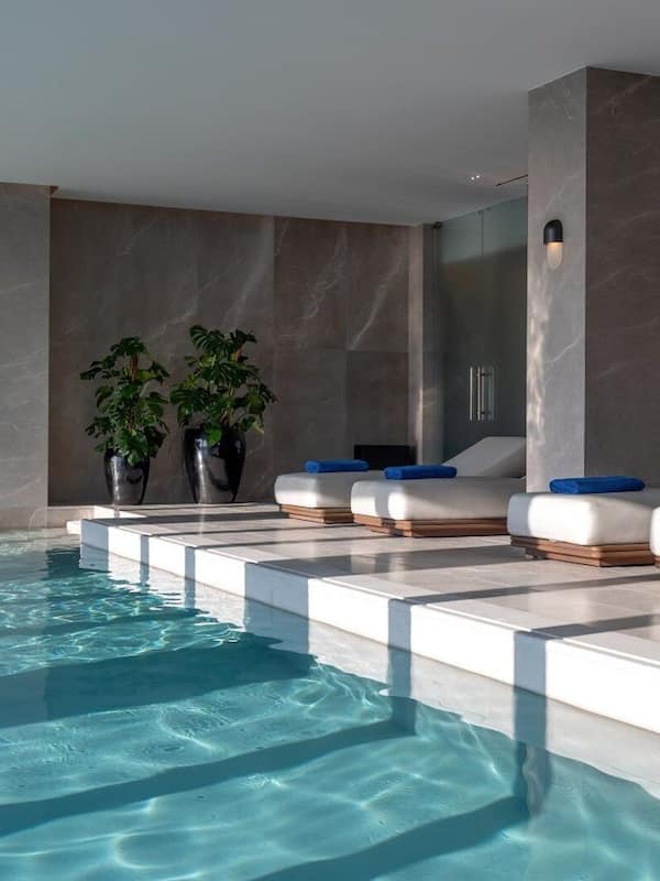 Sauna, steam room, body treatments, deep-tissue massages, body scrubs