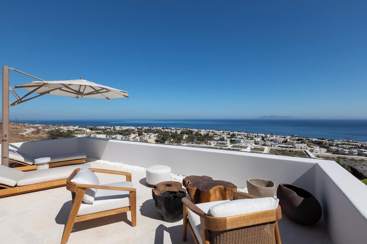 Orama Villa | Terrace/patio