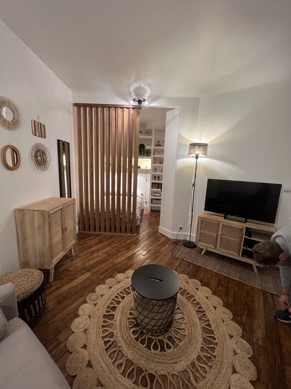 1 soveværelse, strygejern/strygebræt, gratis Wi-Fi, sengetøj