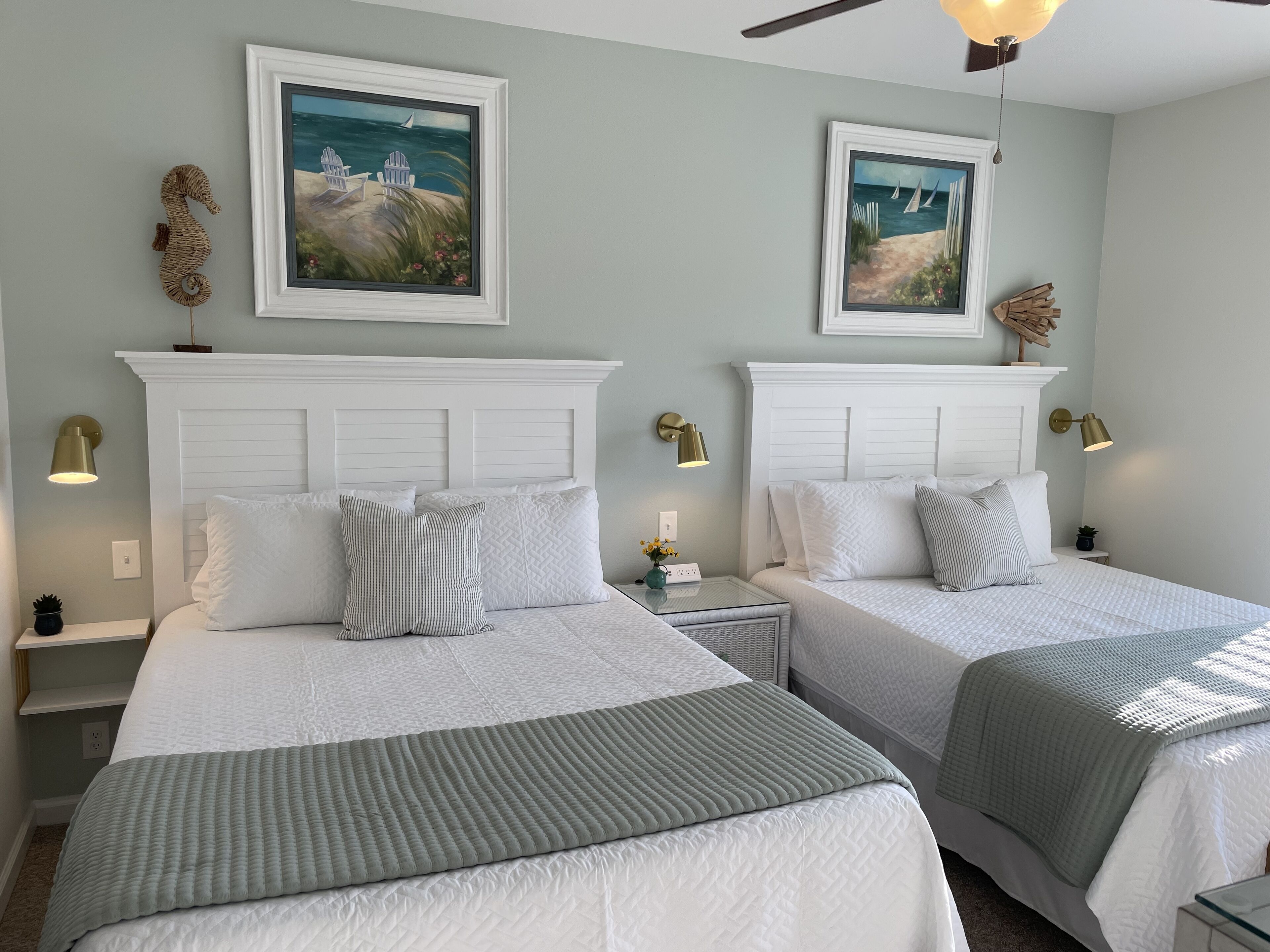 Remodeled Luxury Sea Trail Condo Water View on 17th Green. Close to Beach!