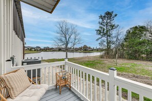Terrace/patio - Waterfront Slidell Home w/ Patio: 3 Mi to Beach! (Slidell)