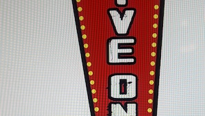 A red ribbon with the word "DIVEON" and a black arrow pointing left with the number "45".