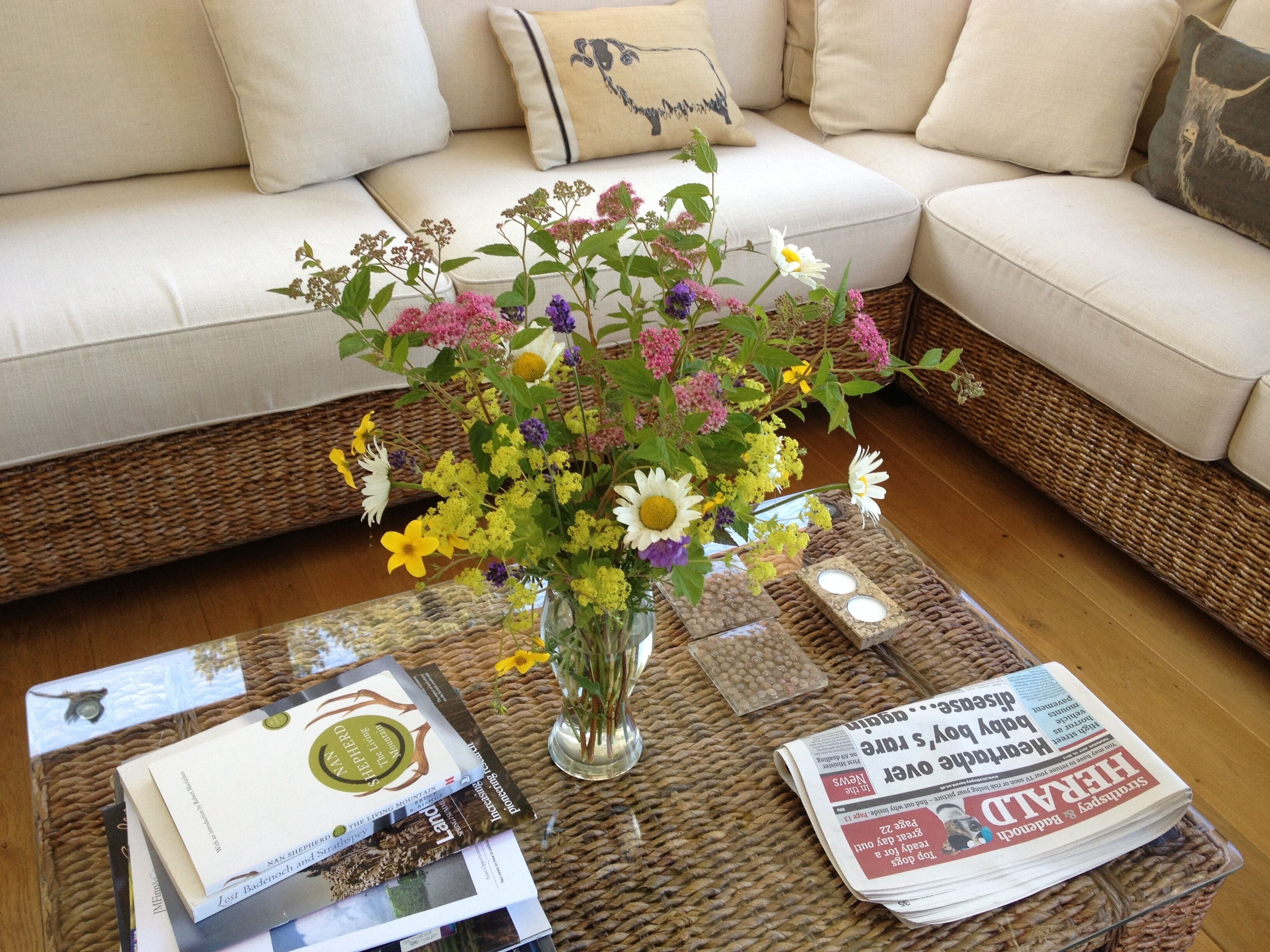 Summer flowers from the garden