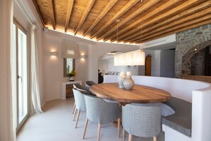 Dining - Immaculate 8-bed Villa in Mikonos - Villa Ker (Mykonos)