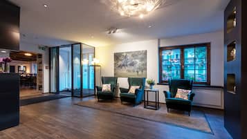 Sala de estar en el lobby