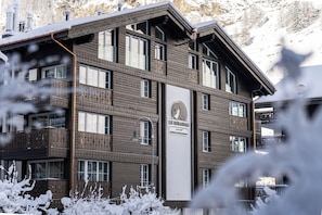 Overnatningsstedets facade