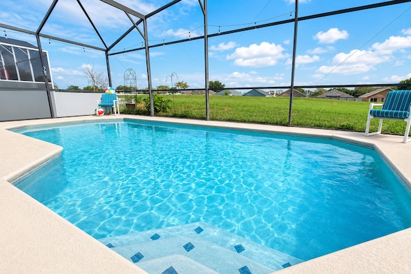 Enjoy full view of pool