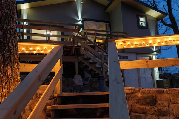 Private Retreat w/ Mountain Views & Firepit – Close to Trails