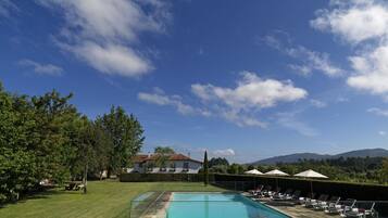 Seasonal outdoor pool