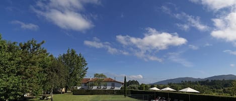 Seasonal outdoor pool